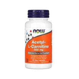 Acetyl – L-Carnitine (500mg), 50 caps 1