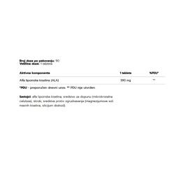 ALA Vege (Alfa-lipoinska kiselina) 90 tab 2