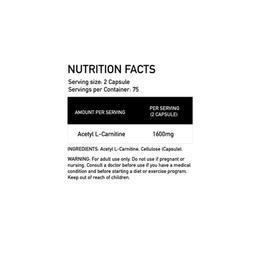 ACETYL L-CARNITINE PRO / 150 VEGAN CAPSULE 2