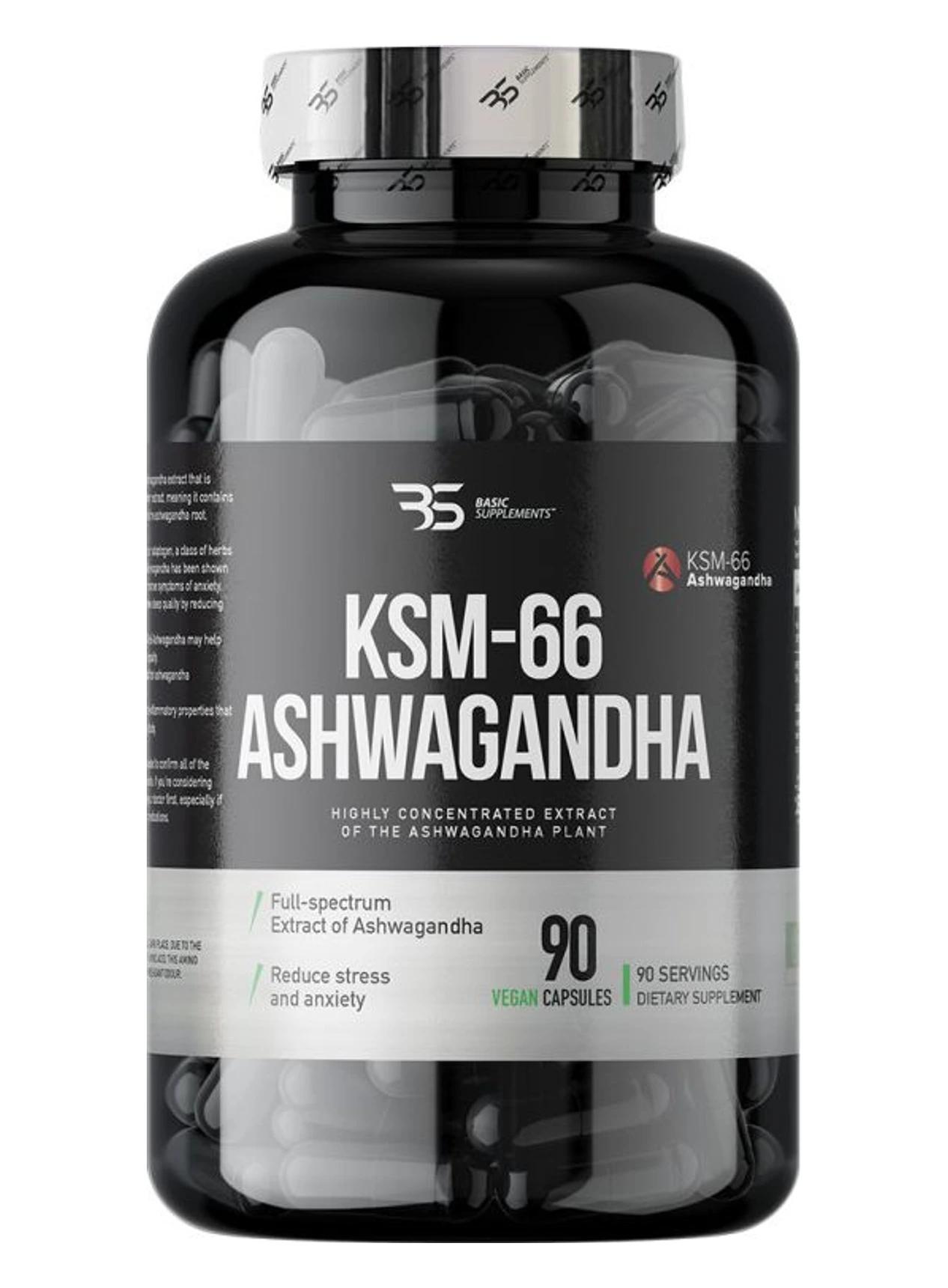 ASHWAGANDHA KSM-66® 90 KAPSULA
